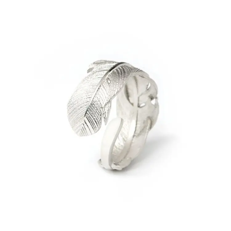 DreamySky 100% Real Pure 925 Sterling Silver Feather Rings For Women Finger Ring Beautiful Jewelry Drop Shipping
DreamySky 100% Real Pure 925 Sterling Silver Feather Rings For Women Finger Ring Beautiful Jewelry Drop Shipping
