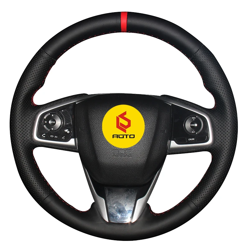 Braid on the Steering Wheel Cover for Honda Civic Civic 10 2016 2017 CRV CR-V 2017 leather steering wheel case auto Accessories
Braid on the Steering Wheel Cover for Honda Civic Civic 10 2016 2017 CRV CR-V 2017 leather steering wheel case auto Accessories