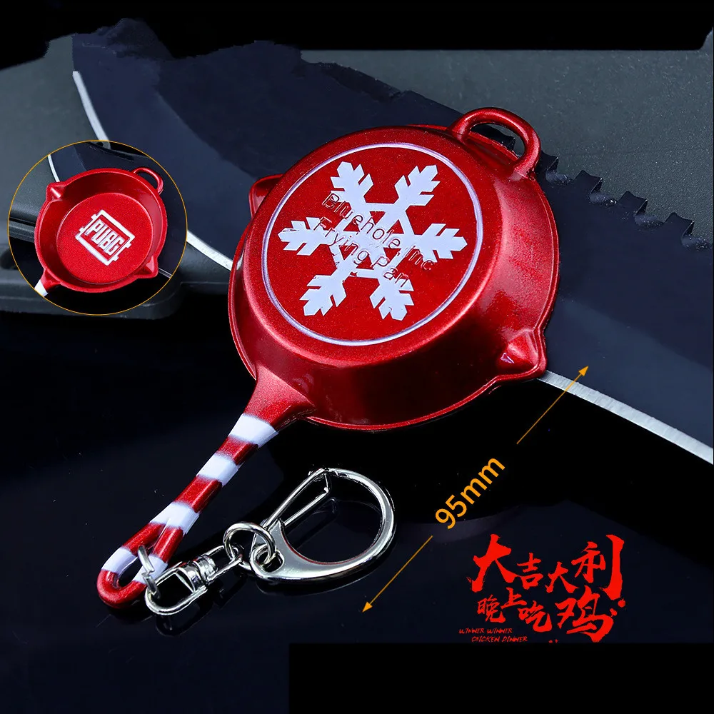Game PUBG Playerunknown's Battlegrounds Cosplay Prop Christmas Skin Level 3 Saucepan Pink Pan Keychain Weapons Armor Toy Pendant
Game PUBG Playerunknown's Battlegrounds Cosplay Prop Christmas Skin Level 3 Saucepan Pink Pan Keychain Weapons Armor Toy Pendant