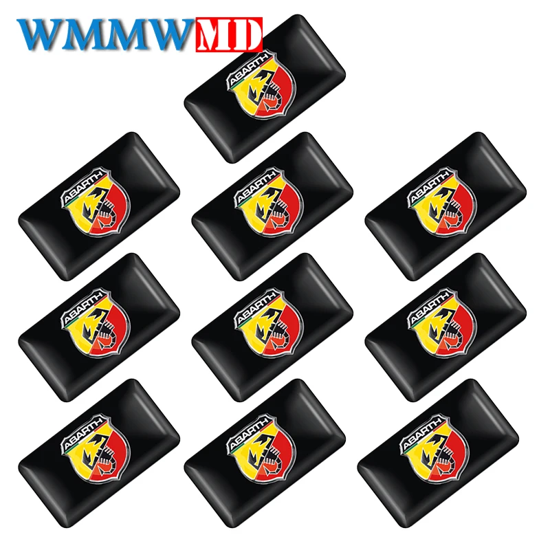 10pcs Car styling Steering wheel 3D small Emblem Sticker Wheel Decal Fit for fiat punto abarth 500 stilo ducato Car accessories
10pcs Car styling Steering wheel 3D small Emblem Sticker Wheel Decal Fit for fiat punto abarth 500 stilo ducato Car accessories