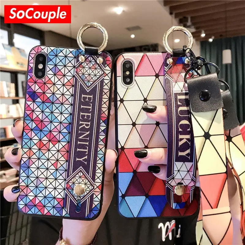 SoCouple For iphone 7 Case For iphone X Xs max XR 11 Pro Max 6 6S 7 8 plus Wrist strap Case With Lanyard Phone Holder Cover
SoCouple For iphone 7 Case For iphone X Xs max XR 11 Pro Max 6 6S 7 8 plus Wrist strap Case With Lanyard Phone Holder Cover