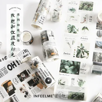 Leisure Time Series Journaling Washi Tape Adhesive Tape DIY Scrapbooking Sticker Label Masking Tape Student Stationery Gift 
Leisure Time Series Journaling Washi Tape Adhesive Tape DIY Scrapbooking Sticker Label Masking Tape Student Stationery Gift