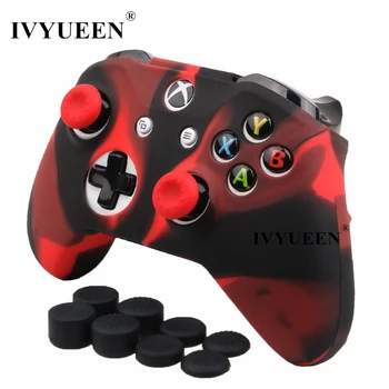 IVYUEEN Silicone Protective Skin Case for Xbox One X S Slim Controller Protector Cover + Thumb Sticks Caps for X Box S Joystick
IVYUEEN Silicone Protective Skin Case for Xbox One X S Slim Controller Protector Cover + Thumb Sticks Caps for X Box S Joystick