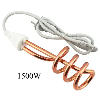 1500W Electric Water Heater Immersion Boiler Safety Boiling Electric Water Heater Fast Heating Burning Bath Hot Water Machine
1500W Electric Water Heater Immersion Boiler Safety Boiling Electric Water Heater Fast Heating Burning Bath Hot Water Machine