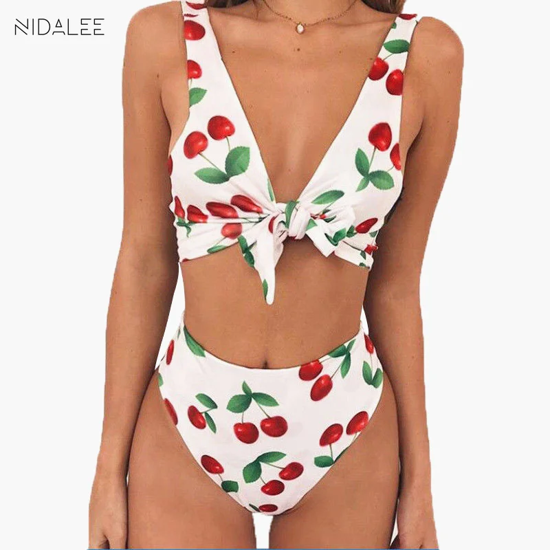 NIDALEE High Waist Women Swimwear Sexy Printed Bikinis Push Up Bathing Suit Swim Summer Beach Wear Brazilian Bikini Set
NIDALEE High Waist Women Swimwear Sexy Printed Bikinis Push Up Bathing Suit Swim Summer Beach Wear Brazilian Bikini Set