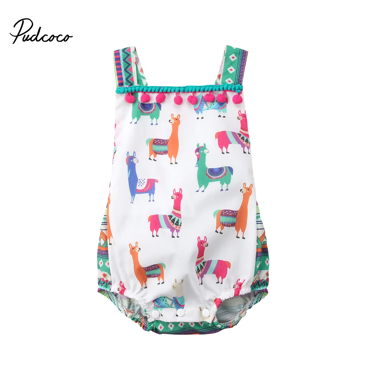 2018 Brand New Newborn Toddler Infant Baby Girls Bodysuit Sleeveless Jumpsuit Outfit Sunsuit Colorful Alpaca Clothes
2018 Brand New Newborn Toddler Infant Baby Girls Bodysuit Sleeveless Jumpsuit Outfit Sunsuit Colorful Alpaca Clothes