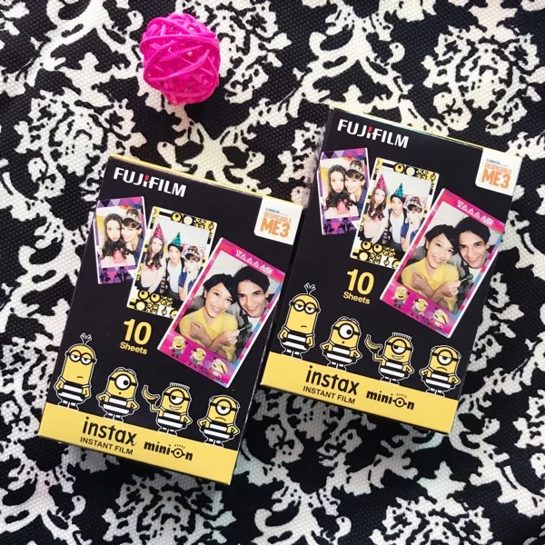 Original 1 pack New Minions Fujifilm Instax Mini Film For Mini 8 7s 7 50s 50i 90 25 dw Share SP-1 Polaroid Instant Photo Camera
Original 1 pack New Minions Fujifilm Instax Mini Film For Mini 8 7s 7 50s 50i 90 25 dw Share SP-1 Polaroid Instant Photo Camera