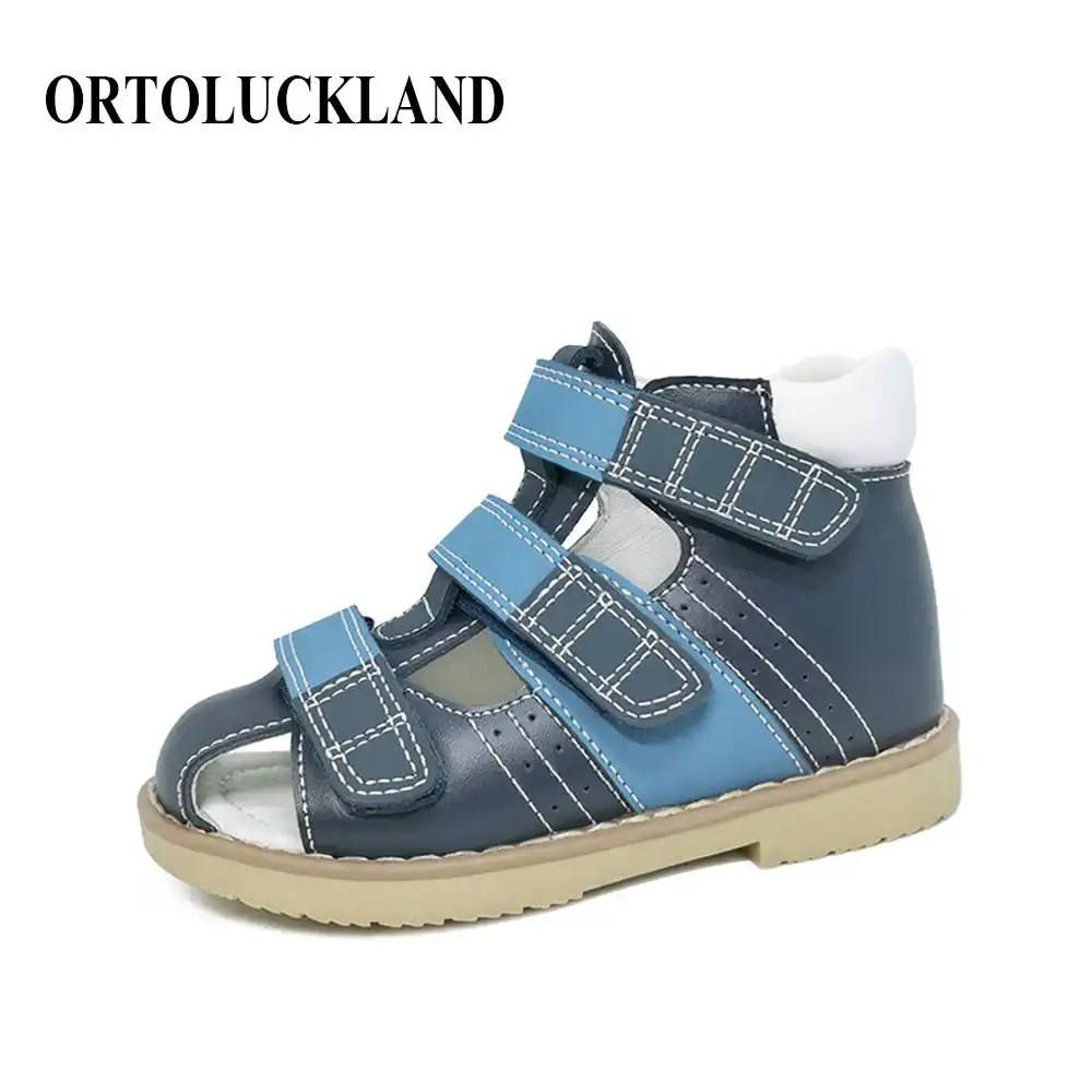 kids navy sandals