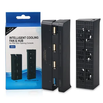 PS4 Slim Cooling Fan + PS4 Slim USB Hub Cooler Heat Exhauster Cooling Fan with USB 3.1 2.0 Super Transfer Speed Charger Control
PS4 Slim Cooling Fan + PS4 Slim USB Hub Cooler Heat Exhauster Cooling Fan with USB 3.1 2.0 Super Transfer Speed Charger Control