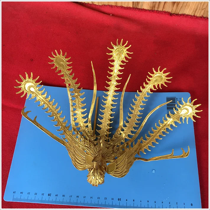Hanfu Hair Accessory Traditional Wire Inlay Artwork Handmade Miao Silver Phoenix Hair Tiara for Chinese Empress or Queen
Hanfu Hair Accessory Traditional Wire Inlay Artwork Handmade Miao Silver Phoenix Hair Tiara for Chinese Empress or Queen