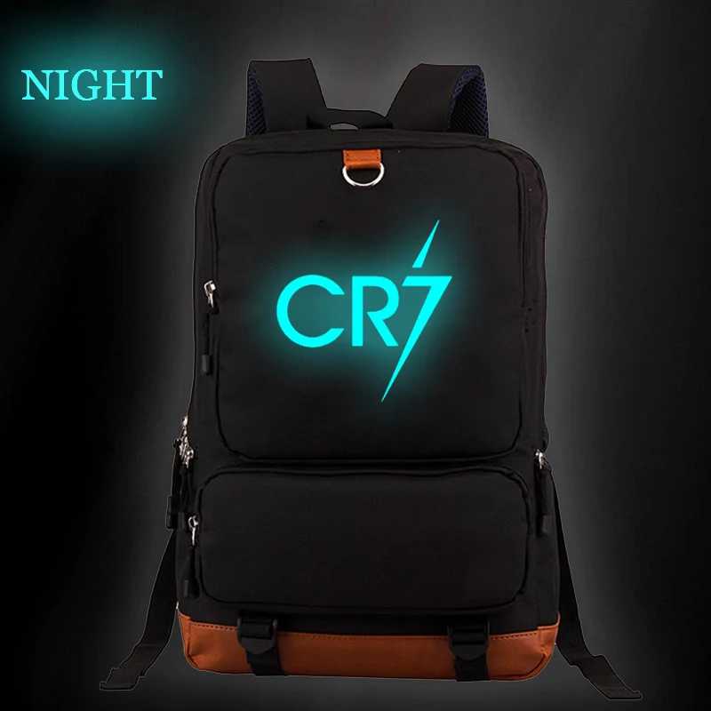 Cool Cristiano Ronaldo CR7 Luminous Teens Travel Backpack Fashion Casual Boys Girls Bags High Quality Men Women Laptop Rucksack
Cool Cristiano Ronaldo CR7 Luminous Teens Travel Backpack Fashion Casual Boys Girls Bags High Quality Men Women Laptop Rucksack