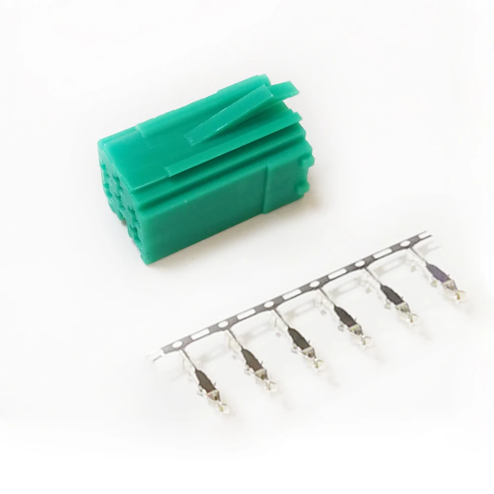 10 Sets Green MINI ISO 6Pin Port Connector For Renault Fiat Volkswagen Audi Skoda VDO Blaupunkt Mini ISO Connector
10 Sets Green MINI ISO 6Pin Port Connector For Renault Fiat Volkswagen Audi Skoda VDO Blaupunkt Mini ISO Connector