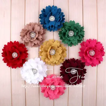 20pcs/lot 3.6" 9 Colors Excellent Quality Fashion Fabric Hair Flower Accessories+Alloy Rhinetone Button For Baby Girl Headwear
20pcs/lot 3.6" 9 Colors Excellent Quality Fashion Fabric Hair Flower Accessories+Alloy Rhinetone Button For Baby Girl Headwear