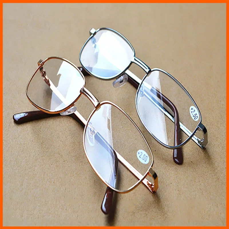 Resin lens comfortable optical full metal frame glasses men's and women's reading glasses 1.0 1.5 2.0 2.5 3.0 3.5 4.0.
Resin lens comfortable optical full metal frame glasses men's and women's reading glasses 1.0 1.5 2.0 2.5 3.0 3.5 4.0.