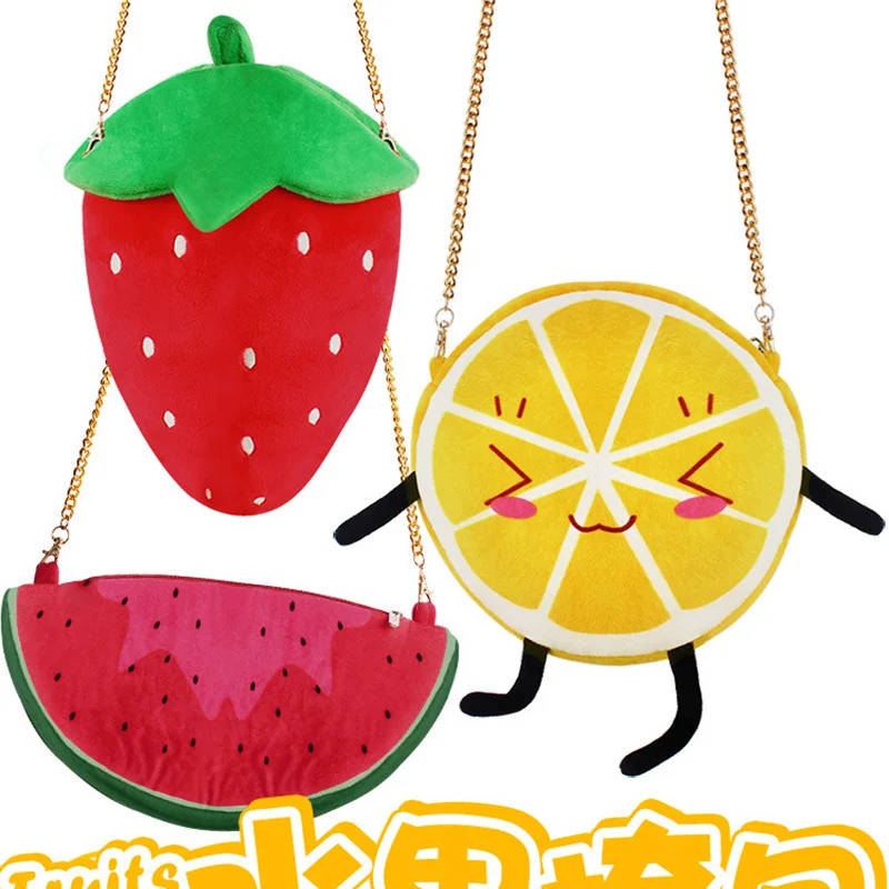 cute children short plush backpacks fruits messenger bag lovely girl gifts toys for children watermelon lemon strawberry
cute children short plush backpacks fruits messenger bag lovely girl gifts toys for children watermelon lemon strawberry