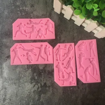 Fondant Cake Silicone Mold Decorative Ball Sports Games Themed Mold DIY Chocolate Baking Tools For Cake Decorating
Fondant Cake Silicone Mold Decorative Ball Sports Games Themed Mold DIY Chocolate Baking Tools For Cake Decorating