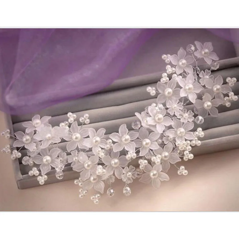 1pc/bag Wedding Hair Accessories Crystal Pearl Flower Barrettes Bridal Tiara And Handmade Hairpin Beautiful wedding accessories
1pc/bag Wedding Hair Accessories Crystal Pearl Flower Barrettes Bridal Tiara And Handmade Hairpin Beautiful wedding accessories