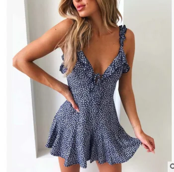 2019 women dress womens clothing laides female polka dot printed sexy v-neck dresses
2019 women dress womens clothing laides female polka dot printed sexy v-neck dresses