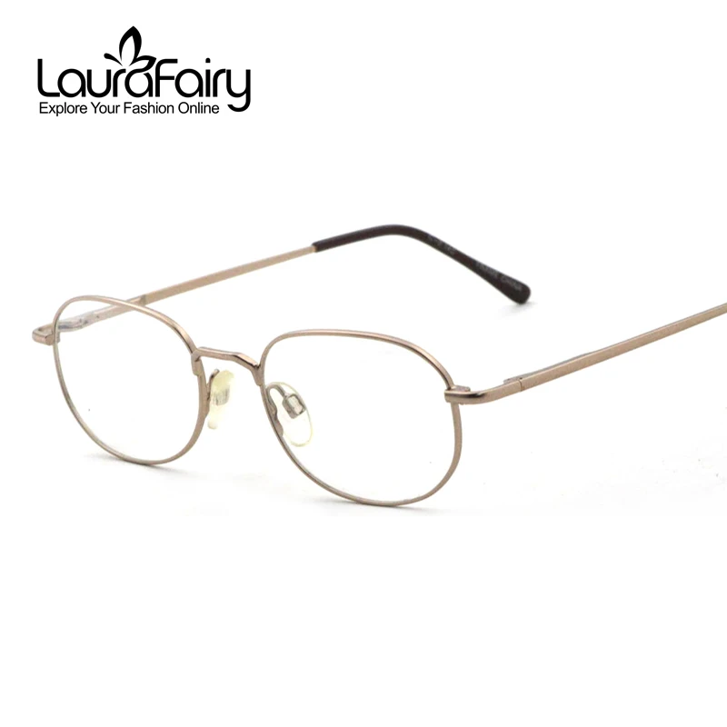 Laura Fairy Vintage Glasses Stainless Steel Bridge Design Spring Arm Eyeglasses Frame armacao para oculos de grau masculino P409
Laura Fairy Vintage Glasses Stainless Steel Bridge Design Spring Arm Eyeglasses Frame armacao para oculos de grau masculino P409