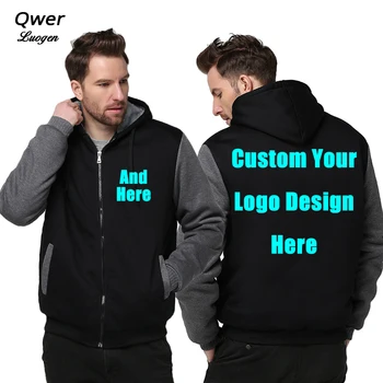 US Size Custom Mens Hoodies DIY Print Luminous LOGO Design Hoodie Warm Fleece Thicken Coat Jacket Sweatshirts Drop Shipper
US Size Custom Mens Hoodies DIY Print Luminous LOGO Design Hoodie Warm Fleece Thicken Coat Jacket Sweatshirts Drop Shipper