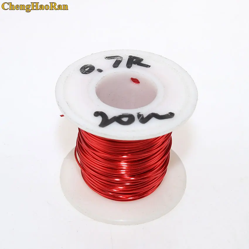 ChengHaoRan 0.7mm *20m /pc QA-1-130 2UEW Polyurethane enameled Wire Copper Wire enameled
ChengHaoRan 0.7mm *20m /pc QA-1-130 2UEW Polyurethane enameled Wire Copper Wire enameled