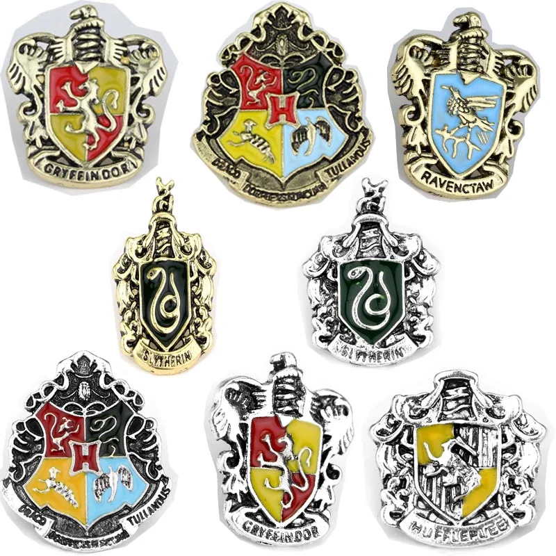 Hogwarts College Badge Brooch Magic Gryffindor Slytherin Ravenclaw Hufflepuff Symbol Metal Badge Pin Hat Clothes Brooch Jewelry
Hogwarts College Badge Brooch Magic Gryffindor Slytherin Ravenclaw Hufflepuff Symbol Metal Badge Pin Hat Clothes Brooch Jewelry