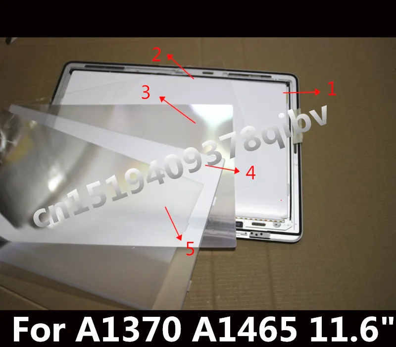 LCD LED Screen Display Backlight cd screen display back rear reflective sheets 5PCS for Laptop Macbook Air 11.6" A1370 A1465
LCD LED Screen Display Backlight cd screen display back rear reflective sheets 5PCS for Laptop Macbook Air 11.6" A1370 A1465