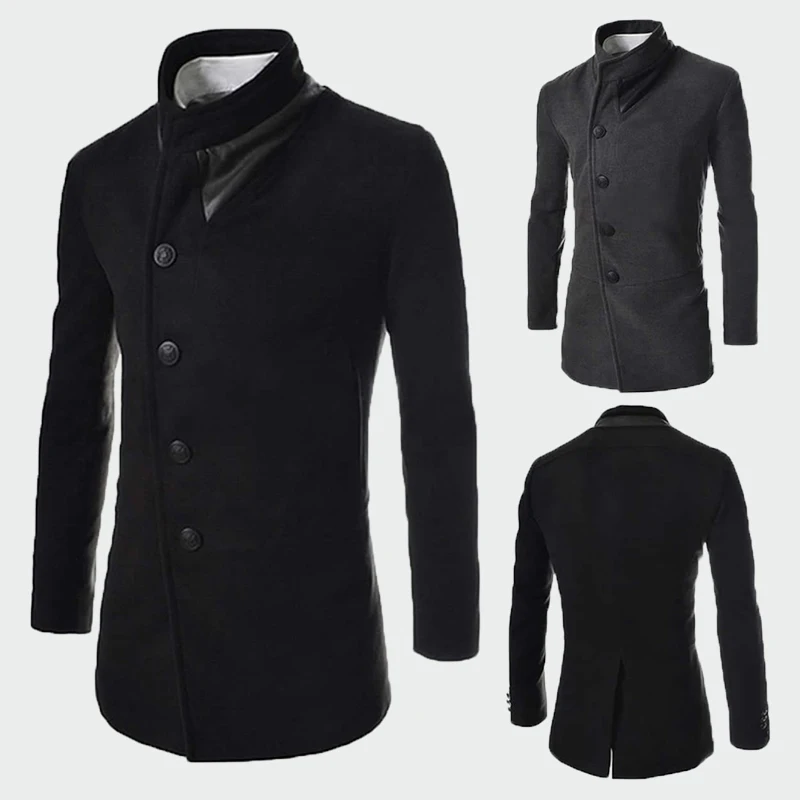 2020 New Autumn Winter Fashions Thick Warm Windbreaker Men's Mid-Long Coat Outerwear Overcoat Casual Cool Coats 2XL ML262
2020 New Autumn Winter Fashions Thick Warm Windbreaker Men's Mid-Long Coat Outerwear Overcoat Casual Cool Coats 2XL ML262