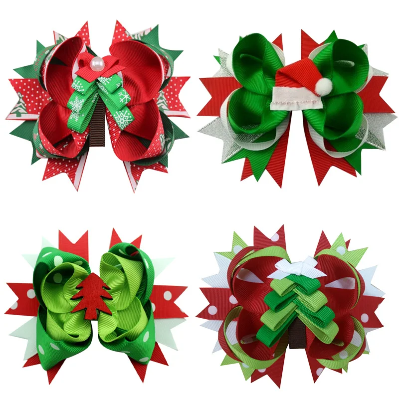 5 inch Christmas trees girl's hair bows headband cartoon children crocodile clip hair accessories headwear Santa Claus
5 inch Christmas trees girl's hair bows headband cartoon children crocodile clip hair accessories headwear Santa Claus