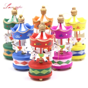 6PCS Carrousel Creative Desktop Decor Merry-go-round DIY Wood Crafts Christmas Ornaments Home Wedding Party Decoration Kids Toys
6PCS Carrousel Creative Desktop Decor Merry-go-round DIY Wood Crafts Christmas Ornaments Home Wedding Party Decoration Kids Toys