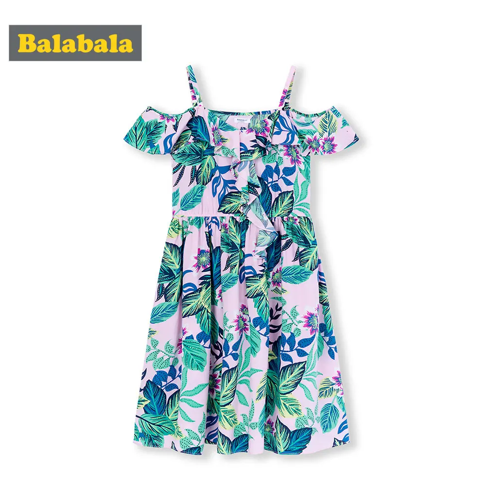 BalabalaSummer princess dress Cotton baby girl peach off the shoulder dress High Quality baby girl dress
BalabalaSummer princess dress Cotton baby girl peach off the shoulder dress High Quality baby girl dress