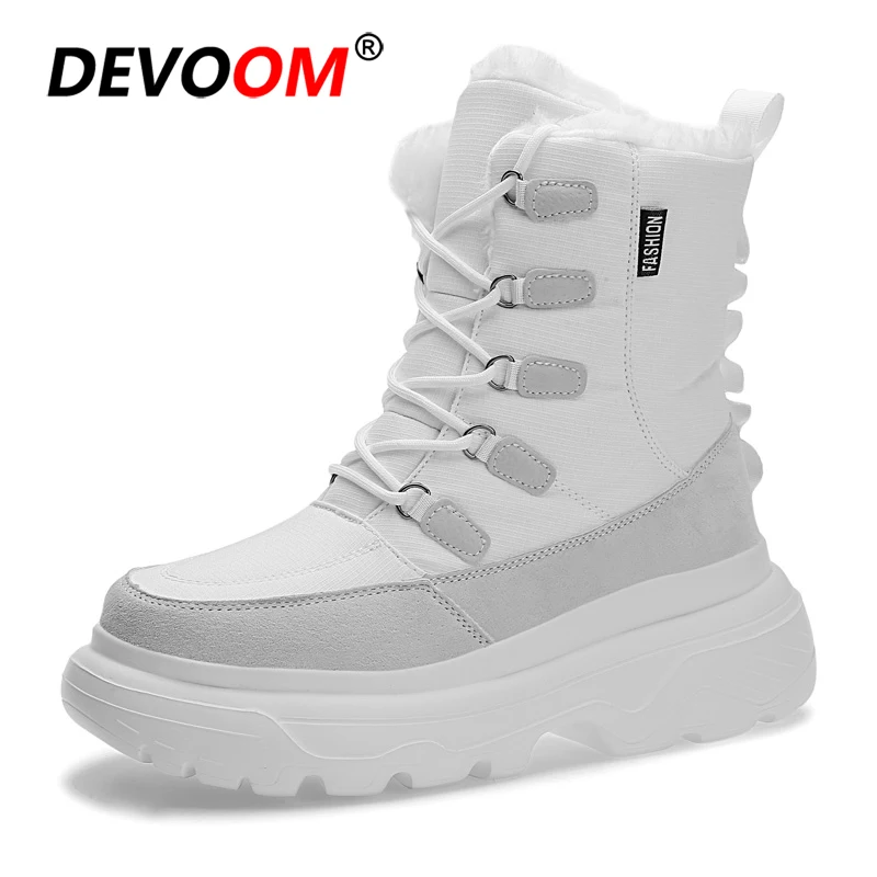 Waterproof Hiking Shoes Winter Men Mountain Sport Climbing Snow Boots Man Cotton Inside Anti-skid Bottom Keep Warm Trend Boots
Waterproof Hiking Shoes Winter Men Mountain Sport Climbing Snow Boots Man Cotton Inside Anti-skid Bottom Keep Warm Trend Boots