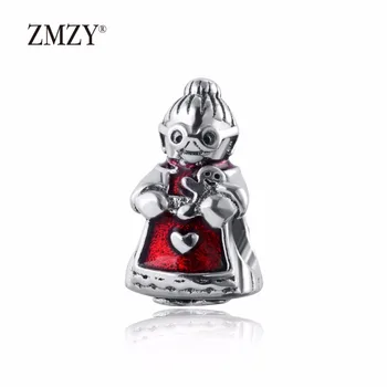 ZMZY Authentic 925 Sterling Silver Charms Christmas Grandma Red Enamel Beads Fits Pandora Charm Bracelet
ZMZY Authentic 925 Sterling Silver Charms Christmas Grandma Red Enamel Beads Fits Pandora Charm Bracelet