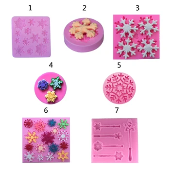 Snowflake Shape Mould Fondant Soap Sugar Craft Cake Decorating Silicone Mold sugar craft Snow DIY baking tools chocolate mould
Snowflake Shape Mould Fondant Soap Sugar Craft Cake Decorating Silicone Mold sugar craft Snow DIY baking tools chocolate mould