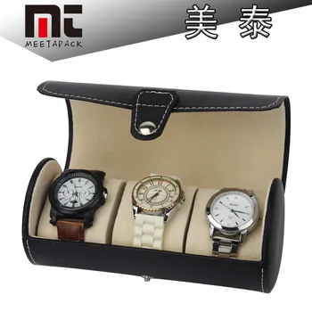 3 Portable Leather Watch Box Carry Bag Black Brown Scatola Porta Orologi Organizador Relojes
3 Portable Leather Watch Box Carry Bag Black Brown Scatola Porta Orologi Organizador Relojes