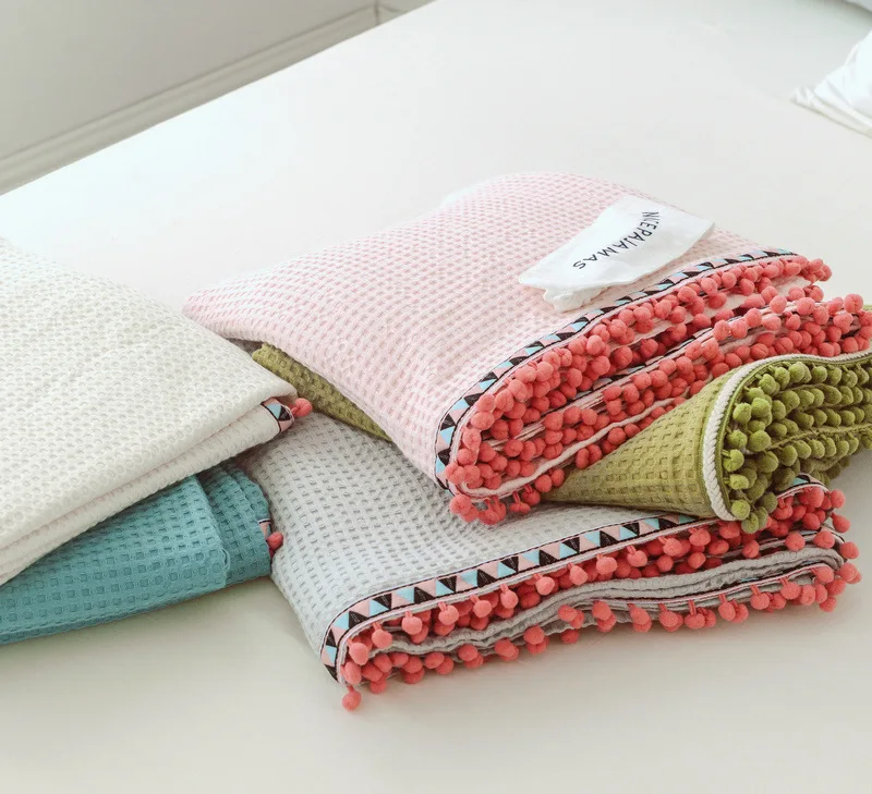 ROWBOE brand solid color bed blanket cotton large piece knitted blanket princess wind sofa blanket spring and summer blanket
ROWBOE brand solid color bed blanket cotton large piece knitted blanket princess wind sofa blanket spring and summer blanket