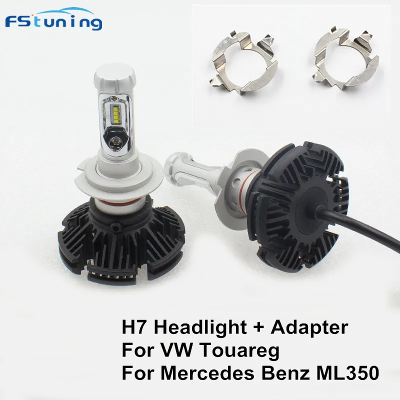 FSTUNING LED Car Headlight H7 for VW Touareg Skoda Superb led headlight H7 Adapter base for Mercedes Benz ML350 Socket Holders
FSTUNING LED Car Headlight H7 for VW Touareg Skoda Superb led headlight H7 Adapter base for Mercedes Benz ML350 Socket Holders