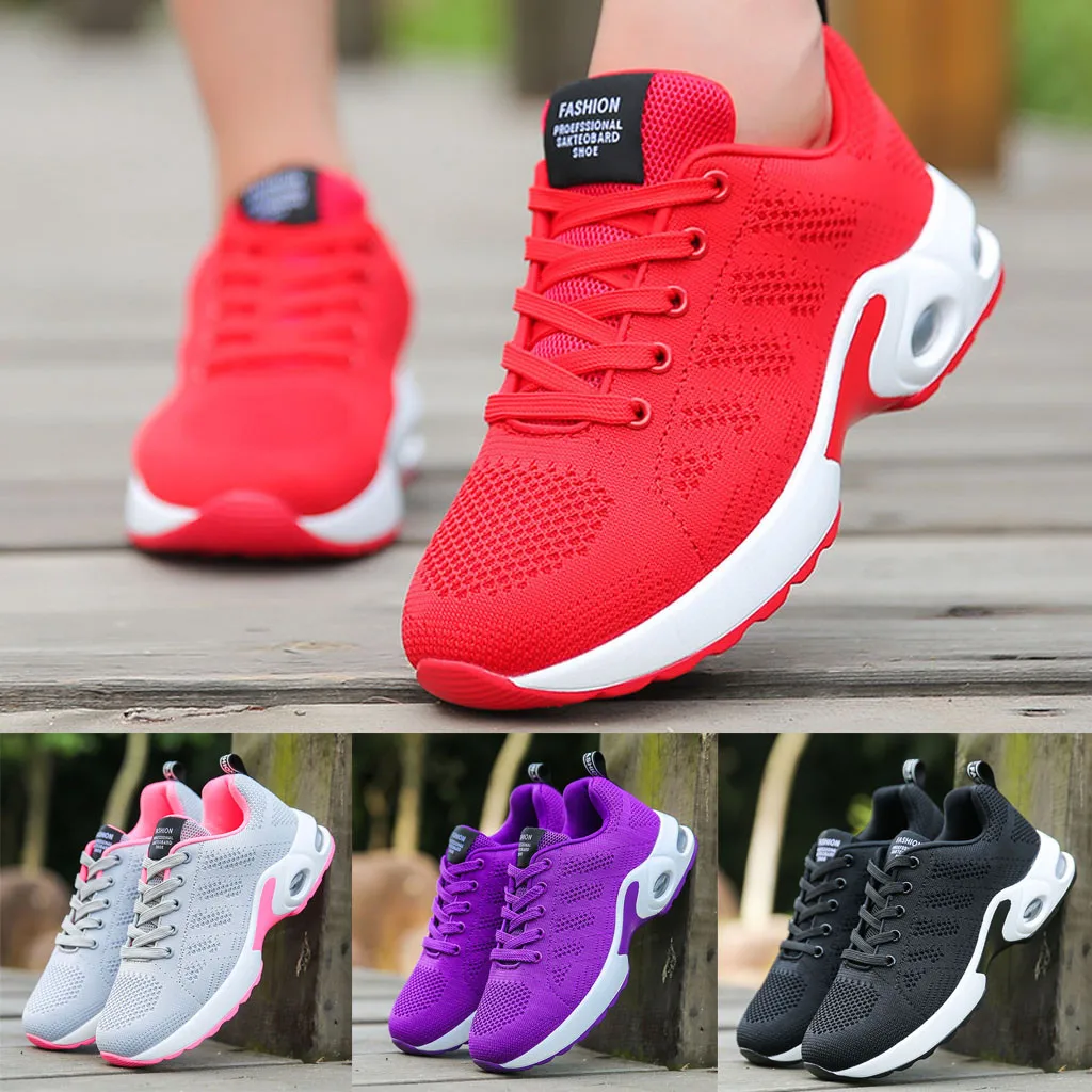 Fashion Ladies Breathable Anti-Slip Cushion Sneakers Shoes Outdoor Running Shoes women sneakers platform sneakers women 2019
Fashion Ladies Breathable Anti-Slip Cushion Sneakers Shoes Outdoor Running Shoes women sneakers platform sneakers women 2019