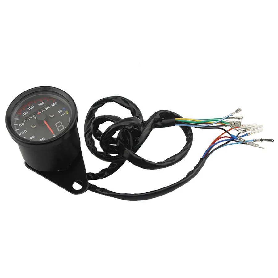 12v Motorcycle Speedometer Odometer Digital Gear Gauge LED Backlit Instrument 0~160km/h Universal Speed Meter Miles
12v Motorcycle Speedometer Odometer Digital Gear Gauge LED Backlit Instrument 0~160km/h Universal Speed Meter Miles