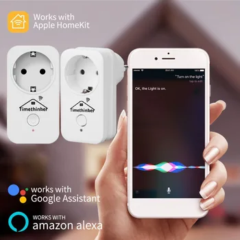 Timethinker 2Pcs Smart WiFi Socket US AU EU UK Plug for Apple Homekit Alexa Google Home Siri Voice Control Wireless Timer Module
Timethinker 2Pcs Smart WiFi Socket US AU EU UK Plug for Apple Homekit Alexa Google Home Siri Voice Control Wireless Timer Module