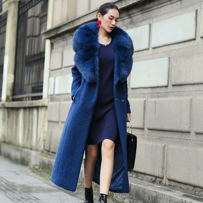 Fox Fur Collar Real Fur Coat Alpaca Wool Jacket Autumn Winter Coat Women Clothes 2019 Korean Vintage Tops Abrigo Mujer ZT3135
Fox Fur Collar Real Fur Coat Alpaca Wool Jacket Autumn Winter Coat Women Clothes 2019 Korean Vintage Tops Abrigo Mujer ZT3135