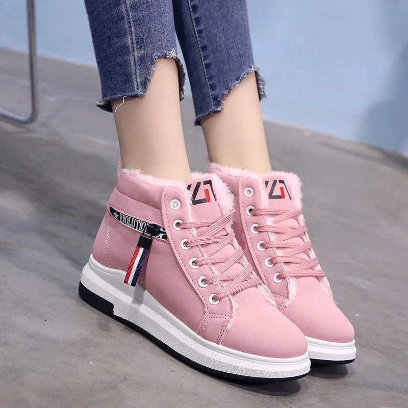 TOSJC Woman Heels Casual Shoes Lace Up Vulcanized Winter Shoes Tenis Feminino Winter Casual Shoes 
TOSJC Woman Heels Casual Shoes Lace Up Vulcanized Winter Shoes Tenis Feminino Winter Casual Shoes