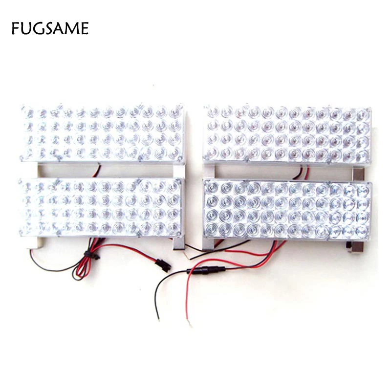 FUGSAME Car Yellow White Blue Red 4x48 LED Strobe Flash Warning EMS Police Light Flashing Firemen Lights 4*48 48LED Automatic
FUGSAME Car Yellow White Blue Red 4x48 LED Strobe Flash Warning EMS Police Light Flashing Firemen Lights 4*48 48LED Automatic