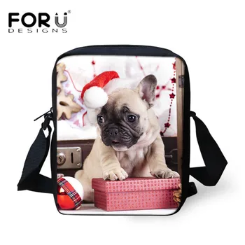 FORUDESIGNS Cute French Pug Dog Print Women Messenger Bag Casual Mini Cross Body Bags for Lady Merry Christmas Festival Handbags
FORUDESIGNS Cute French Pug Dog Print Women Messenger Bag Casual Mini Cross Body Bags for Lady Merry Christmas Festival Handbags