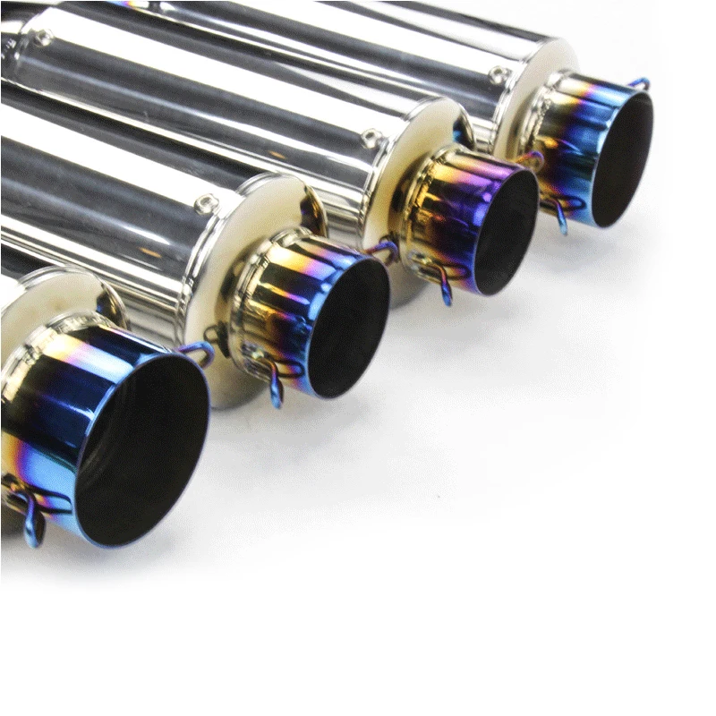 Universal 51mm 60mm Motorcycle Exhaust Tip Muffler Silencer Stainless Steel Exhaust Pipe Baffler for Motorcycle Street Bike ATV
Universal 51mm 60mm Motorcycle Exhaust Tip Muffler Silencer Stainless Steel Exhaust Pipe Baffler for Motorcycle Street Bike ATV