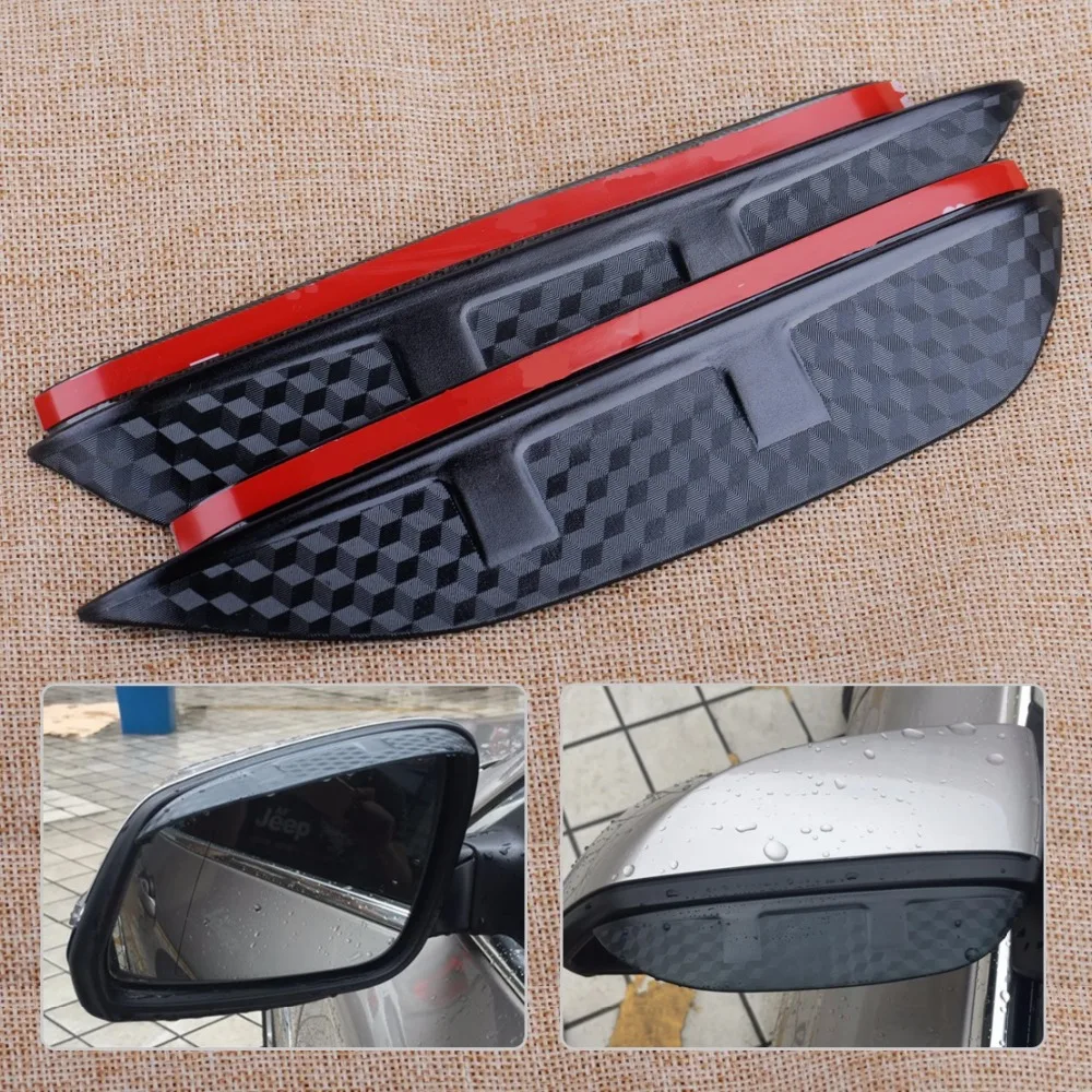 CITALL 2pcs Left Right Rearview Rain Eyebrow Guard Cover Side Door Mirror Visor Shield Fit for Honda Civic 10th 2016 2017
CITALL 2pcs Left Right Rearview Rain Eyebrow Guard Cover Side Door Mirror Visor Shield Fit for Honda Civic 10th 2016 2017