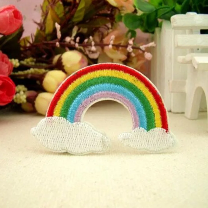 HOT Embroidered iron on patches for clothes Cute rainbow deal with it clothing DIY Motif Applique
HOT Embroidered iron on patches for clothes Cute rainbow deal with it clothing DIY Motif Applique
