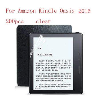 Transparent Lcd Screen Protector Film for Amazon Kindle Oasis 2016 explosion-proof membrane without retail packing 200pcs/lot
Transparent Lcd Screen Protector Film for Amazon Kindle Oasis 2016 explosion-proof membrane without retail packing 200pcs/lot
