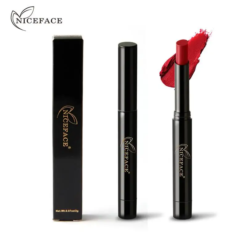NICEFACE 16 Colors Lipstick Long-lasting Nutritious Moisturizer Waterproof Matte Nude Lipstick Profession Lip Makeup Cosmetics
NICEFACE 16 Colors Lipstick Long-lasting Nutritious Moisturizer Waterproof Matte Nude Lipstick Profession Lip Makeup Cosmetics