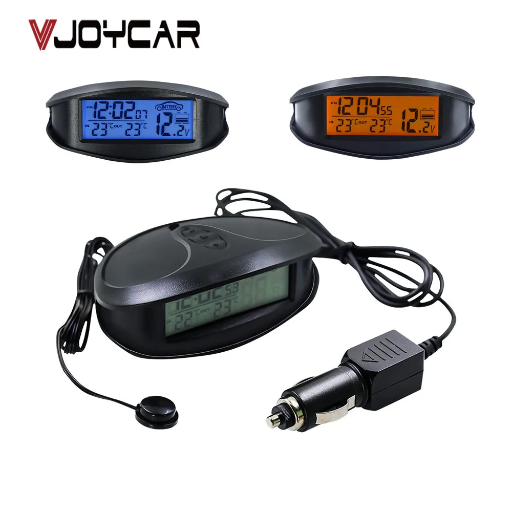 3 In 1 Car Clock Thermometer Voltage Monitor 12-24V Car Charge LED Light Alarm Styling Automobile Decoration Accessories for Car
3 In 1 Car Clock Thermometer Voltage Monitor 12-24V Car Charge LED Light Alarm Styling Automobile Decoration Accessories for Car